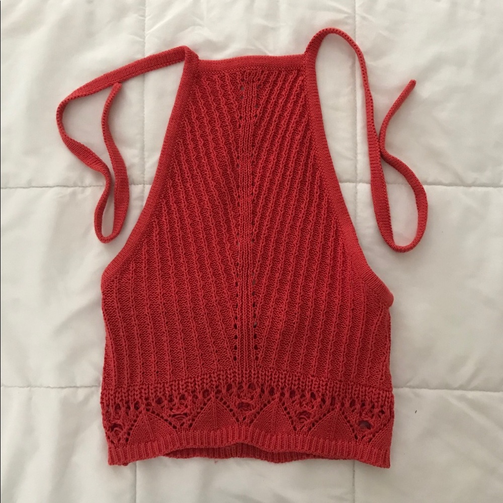 Brand New, Knit Halter Top with tag
